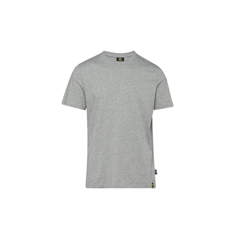 TRICOU BUMBAC ORGANIC, DIADORA, LIGHT MIDDLE GREY MELANGE, 3XL, 702.176913