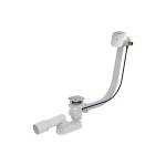 Ventil cada automat, Alcadrain, cu sifon si alimentare prin preaplin, metalic