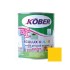 Vopsea acrilica pentru lemn si metal, pe baza de apa, Kober Ecolux, Galben semnal, 0.6l