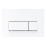 Clapeta de actionare pentru rezervor incastrat, Alcadrain, alb lucios