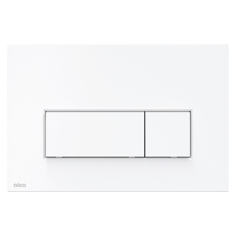 Clapeta de actionare pentru rezervor incastrat, Alcadrain, alb lucios