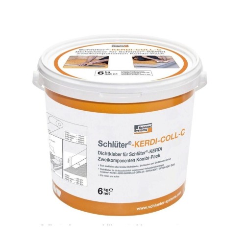 Adeziv de impermeabilizare bicomponent, Schluter-KERDI-COLL-C, 6kg Adeziv de impermeabilizare bicomponent, Schluter-KERDI-COLL-C, 6kg