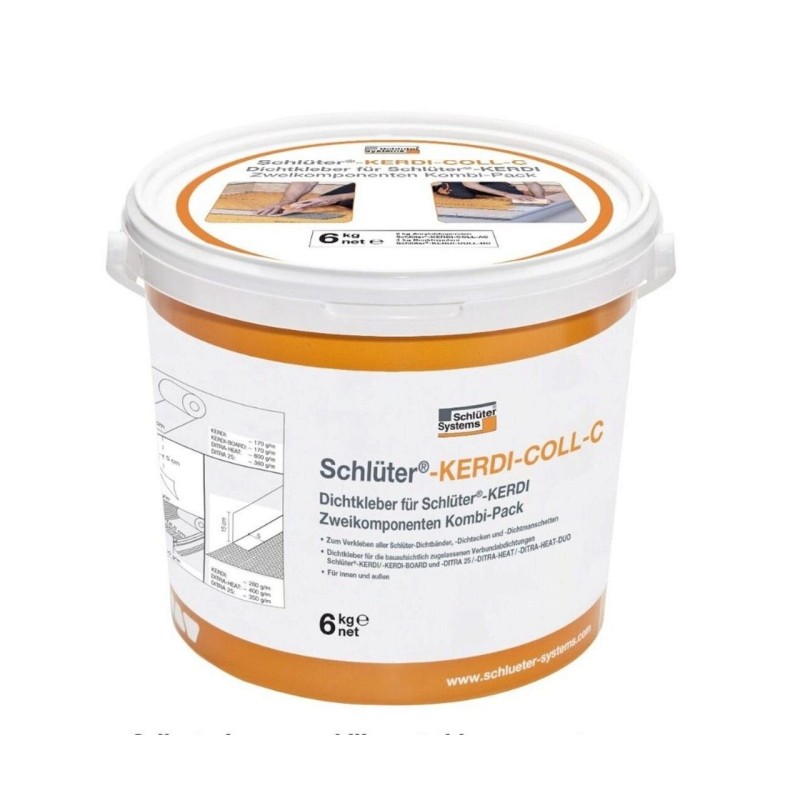 Adeziv de impermeabilizare bicomponent, Schluter-KERDI-COLL-C, 6kg Adeziv de impermeabilizare bicomponent, Schluter-KERDI-COLL-C, 6kg