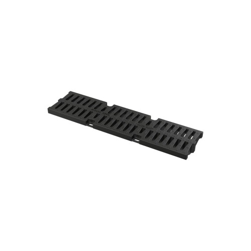 Rigola de exterior de 100 mm cu rama din plastic si gratar compozit, Alcadrain AVZ104-R402, clasa B125