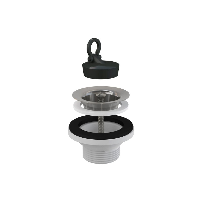 Ventil lavoar Alcadrain, 5/4" cu sita din otel inoxidabil DN63, A31