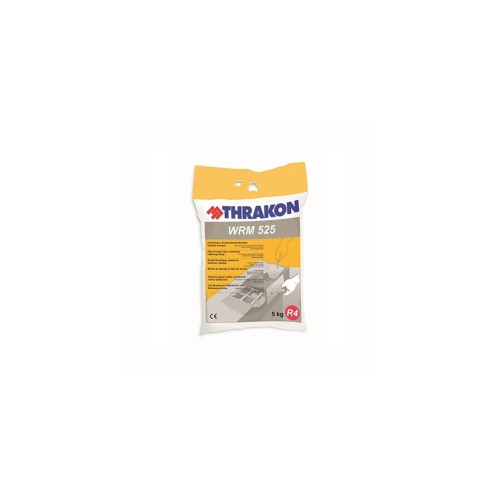 Mortar de reparatii cu fibre de armare, Thrakon WRM 525, gri, 5kg Mortar de reparatii cu fibre de armare, Thrakon WRM 525, gri, 5kg
