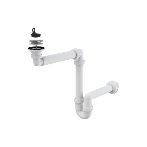 Sifon lavoar DN63, economie spatiu, Alcadrain