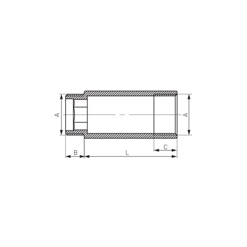 Prelungitor alama, Ferro, 3/4 "x30 mm FI-FE_P130Z Prelungitor alama, Ferro, 3/4 "x30 mm FI-FE_P130Z
