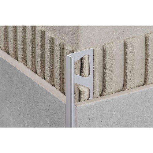 Profil de inchidere din aluminiu, Schluter-JOLLY-AE, L 2.5m, H 10mm