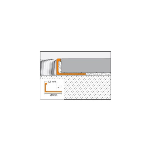 PROFIL DE PROTECTIE SI SEPARARE, SCHLUTER SCHIENE-BASIC-A