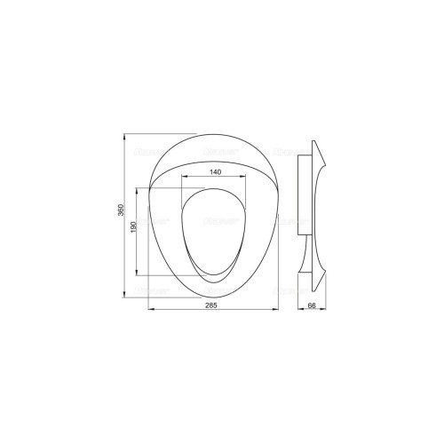 Capac WC adaptor pentru copii, Alcadrain A68