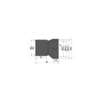 Adaptor pentru conectarea laterala DN50, Alcadrain AVZ-P003