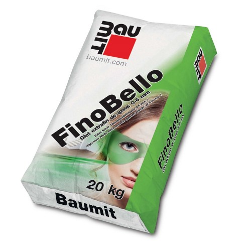 Glet extrafin de ipsos 0-6 mm Baumit Fino Bello Glet extrafin de ipsos 0-6 mm Baumit Fino Bello