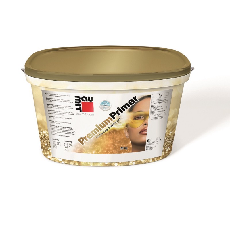 Grund de amorsare tencuiala decorativa Baumit PremiumPrimer 20 kg	 Grund de amorsare tencuiala decorativa Baumit PremiumPrimer 20 kg