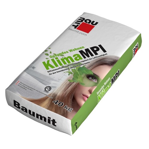 Tencuială pe bază de var Baumit KlimaMPI 40 kg Tencuială pe bază de var Baumit KlimaMPI 40 kg