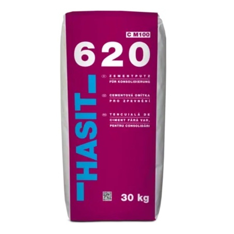 Tencuială de ciment Hasit 620 C M100 30 kg Tencuială de ciment Hasit 620 C M100 30 kg