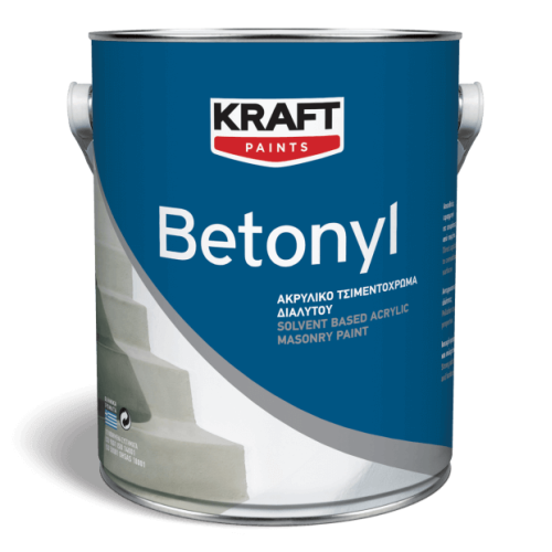 Kraft Betonyl - Vopsea acrilică pentru beton și zidărie 3L  Kraft Betonyl - Vopsea acrilică pentru beton și zidărie 3L