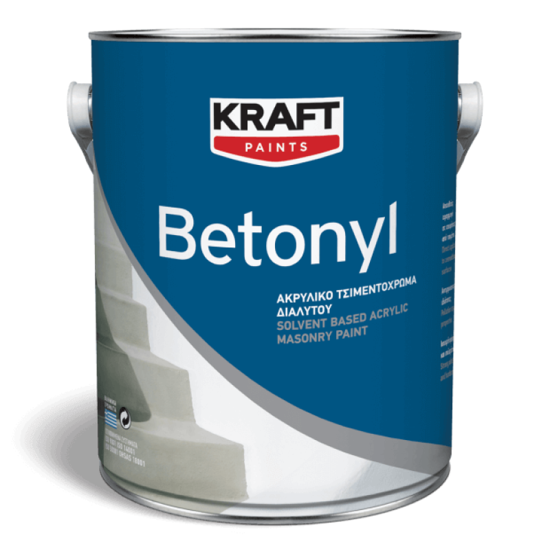 Betonyl - Vopsea profesională pentru protecția betonului Vopsea acrilică Betonyl pentru beton și zidărie exterior