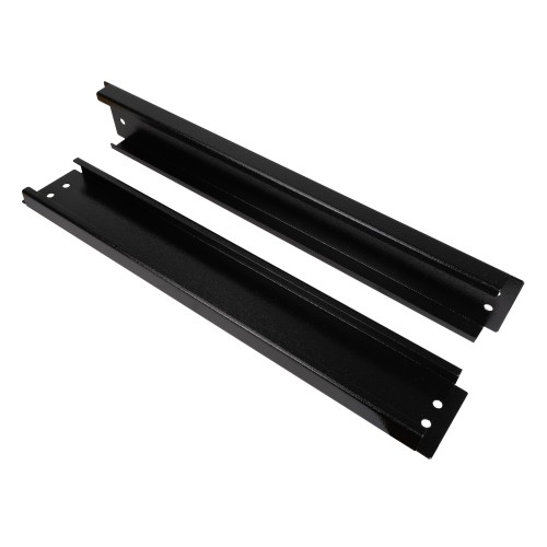 Set elemente faţă-spate soclu din oţel, L=1200 Î=100 mm