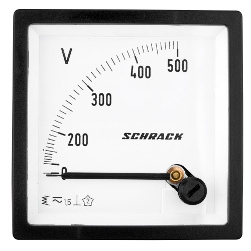Voltmetru 72*72mm, 500V, AC