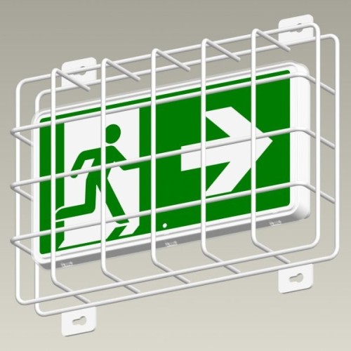 Ball protection basket for luminaires design K8