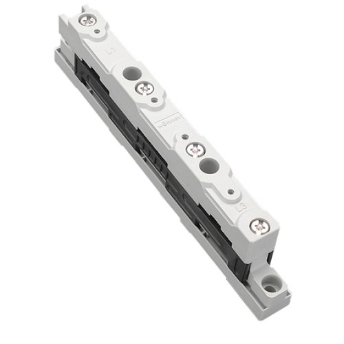 Suport bare 630A 3p surub exterior sistem 60mm