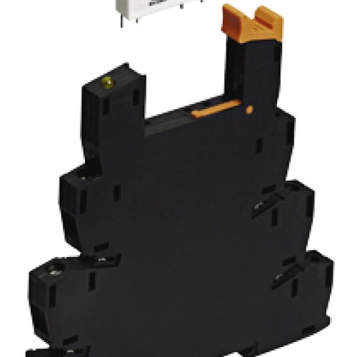 Releu SNR + soclu 6A, 24VDC, 1CC + LED