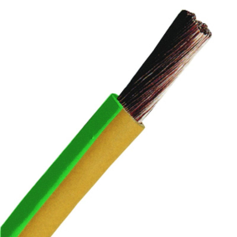 Conductor flexibil cu izolaţie din PVC H07V-K 16mm² glb/vrd