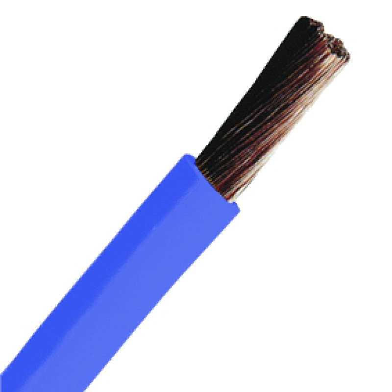 Conductor flexibil cu izolaţie din PVC H07V-K 35mm² albastru