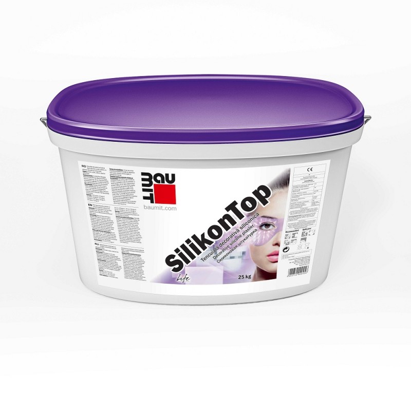Tencuiala decorativa siliconica Baumit SilikonTop 25 kg	