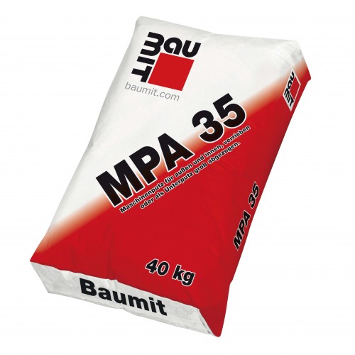 Tencuială var-ciment Baumit MPA 35, aplicare manuala / mecanizata exterior Tencuială var-ciment Baumit MPA 35, aplicare manuala / mecanizata exterior